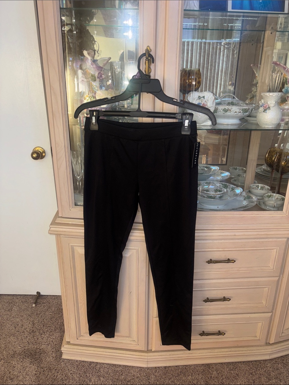 Metaphor Black Skinny Ponte Pants